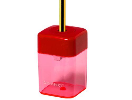 Apara lapis q-connect de metalico com deposito de um uso. , Q-connect , 34221 , 5705831005921